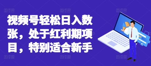 视频号轻松日入数张，处于红利期项目，特别适合新手-数梦链网络
