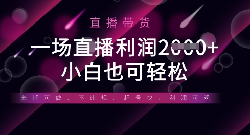半无人直播带货，一场利润数张，适合所有平台玩法，小白也可轻松-数梦链网络